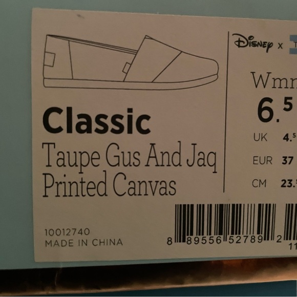 Disney's Cinderella Toms Shoes - Picture 4 of 5